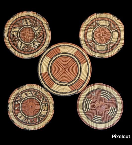 Hand Woven Table Placemats Set of 5