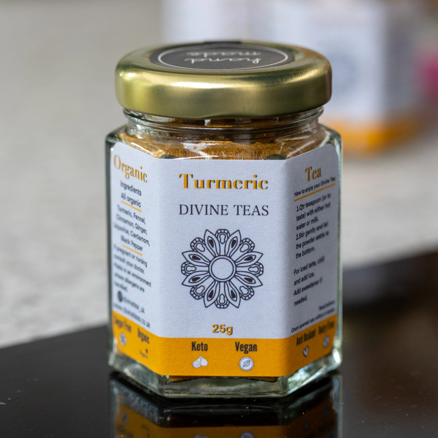 Divine Teas - Organic Turmeric Tea