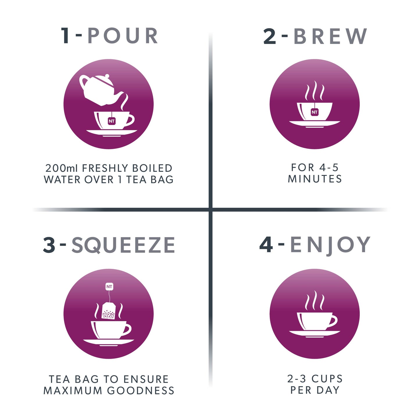 NutraTea - Elderberry & Echinacea Herbal Tea