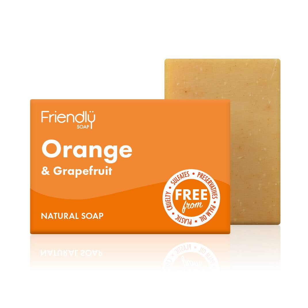 Friendly Soap - Orange & Grapefruit Eco Friendly Soap Bar