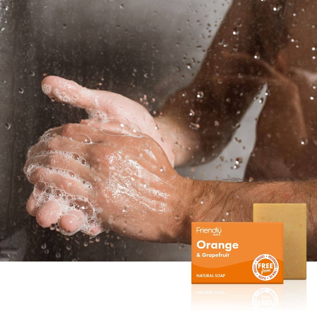 Friendly Soap - Orange & Grapefruit Eco Friendly Soap Bar