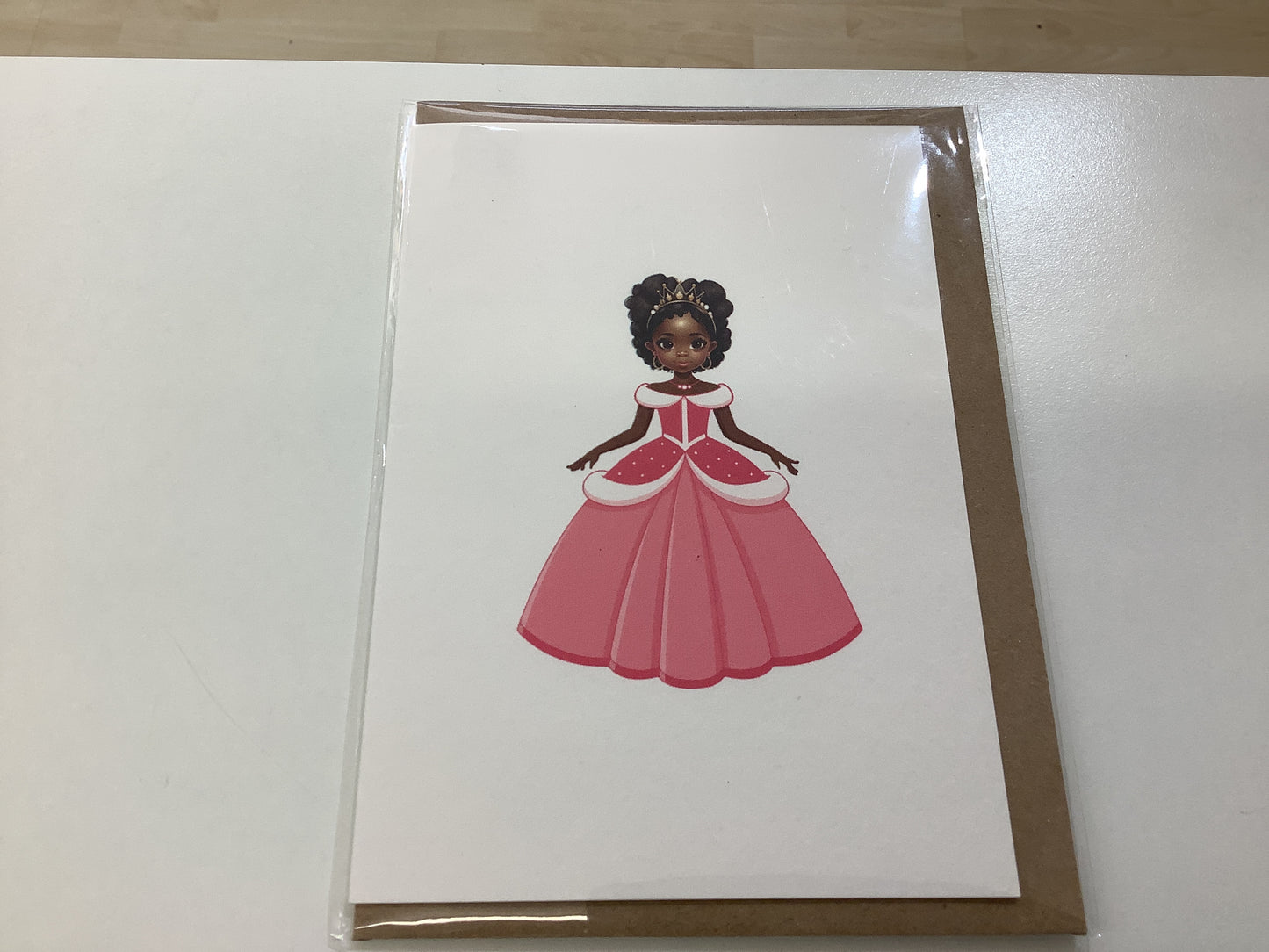 All Shades Cards- Black girl Cinderella