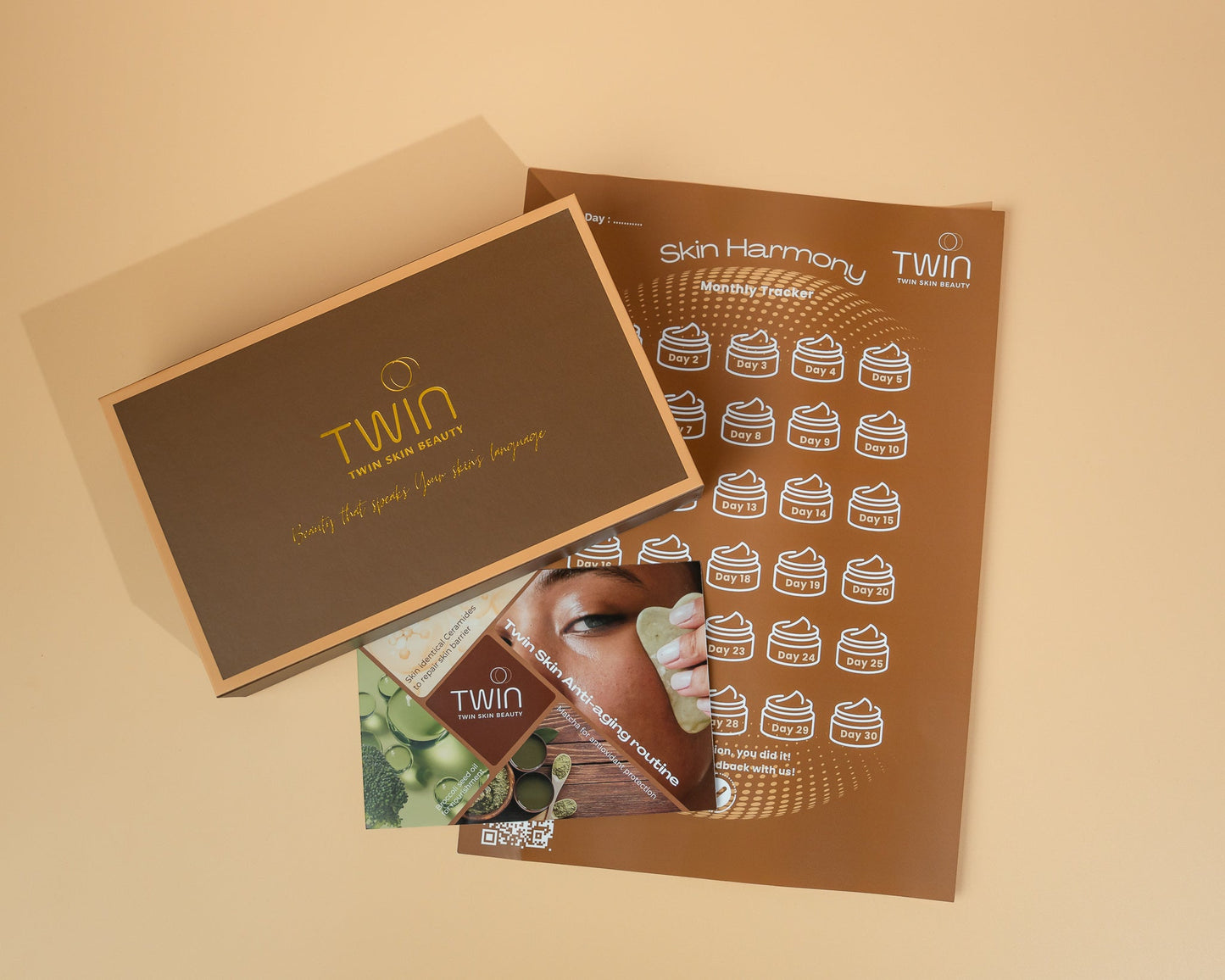 Twin Skin-Skin Harmony Gua Sha Set (TS1078)