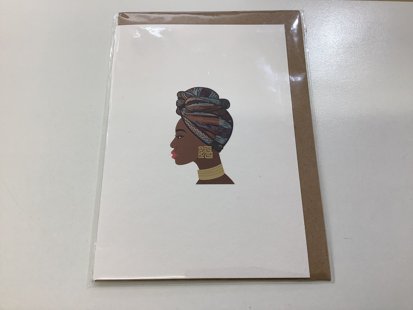 All Shades Cards- Women with Head wrap