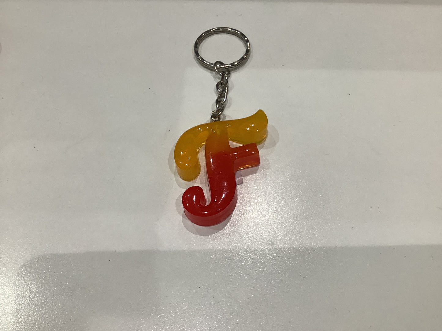 Shortie's Resin - Letter Keyrings