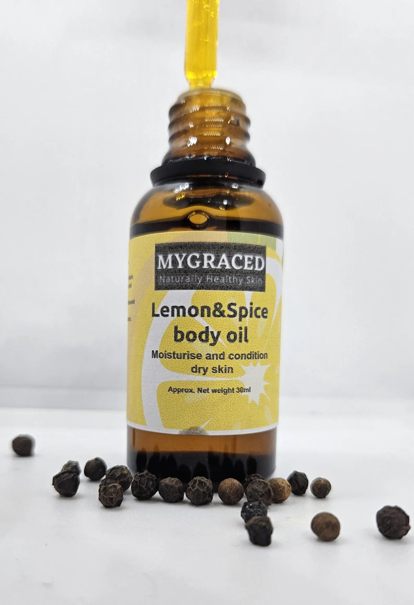 My Graced - Lemon & Spice Body Oil