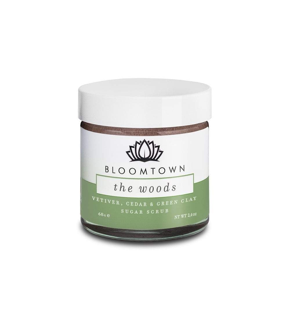 Bloomtown - Sugar Scrub: The Woods (Vetiver, Cedar & Bergamot)