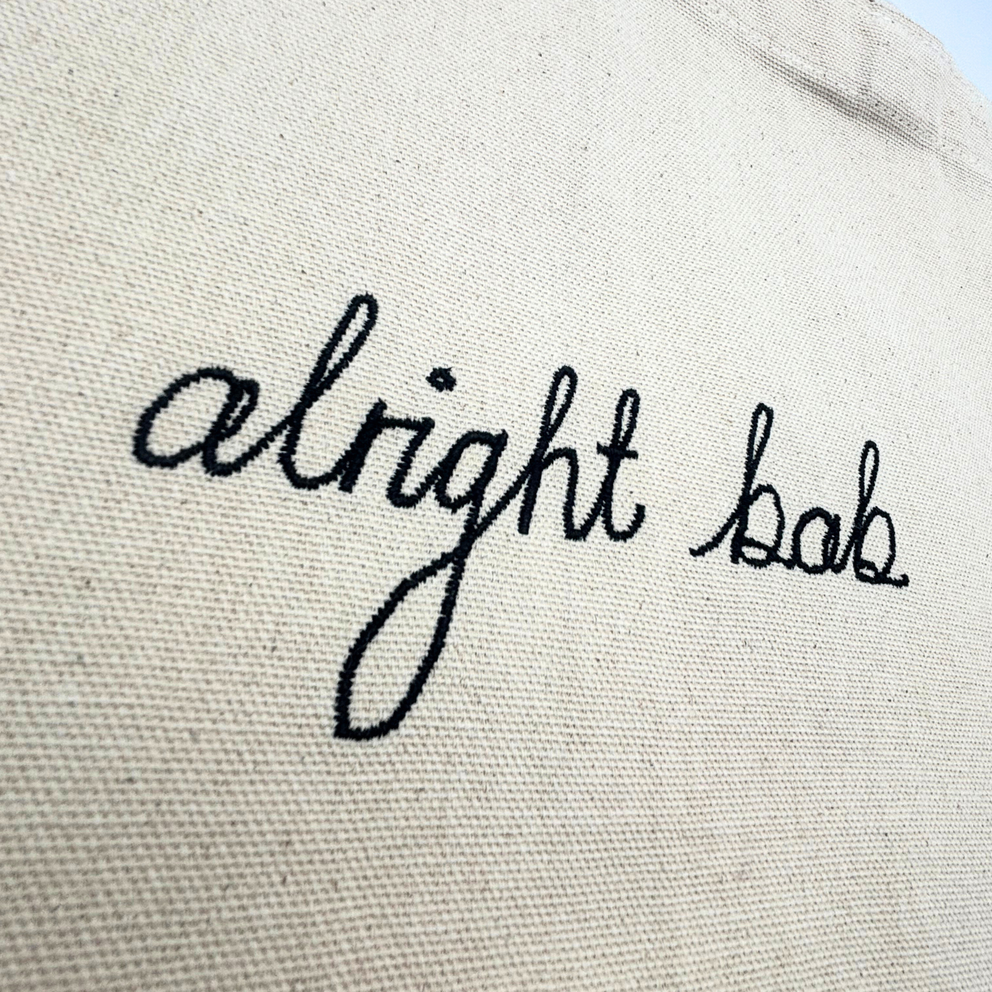 Threads by Jen - ‘Alright bab’ Apron