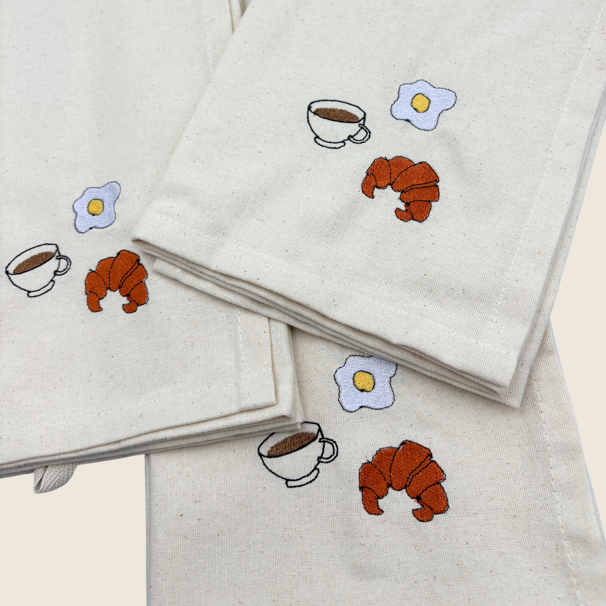 Threads by Jen - Brunch Tea towel - TBJ004