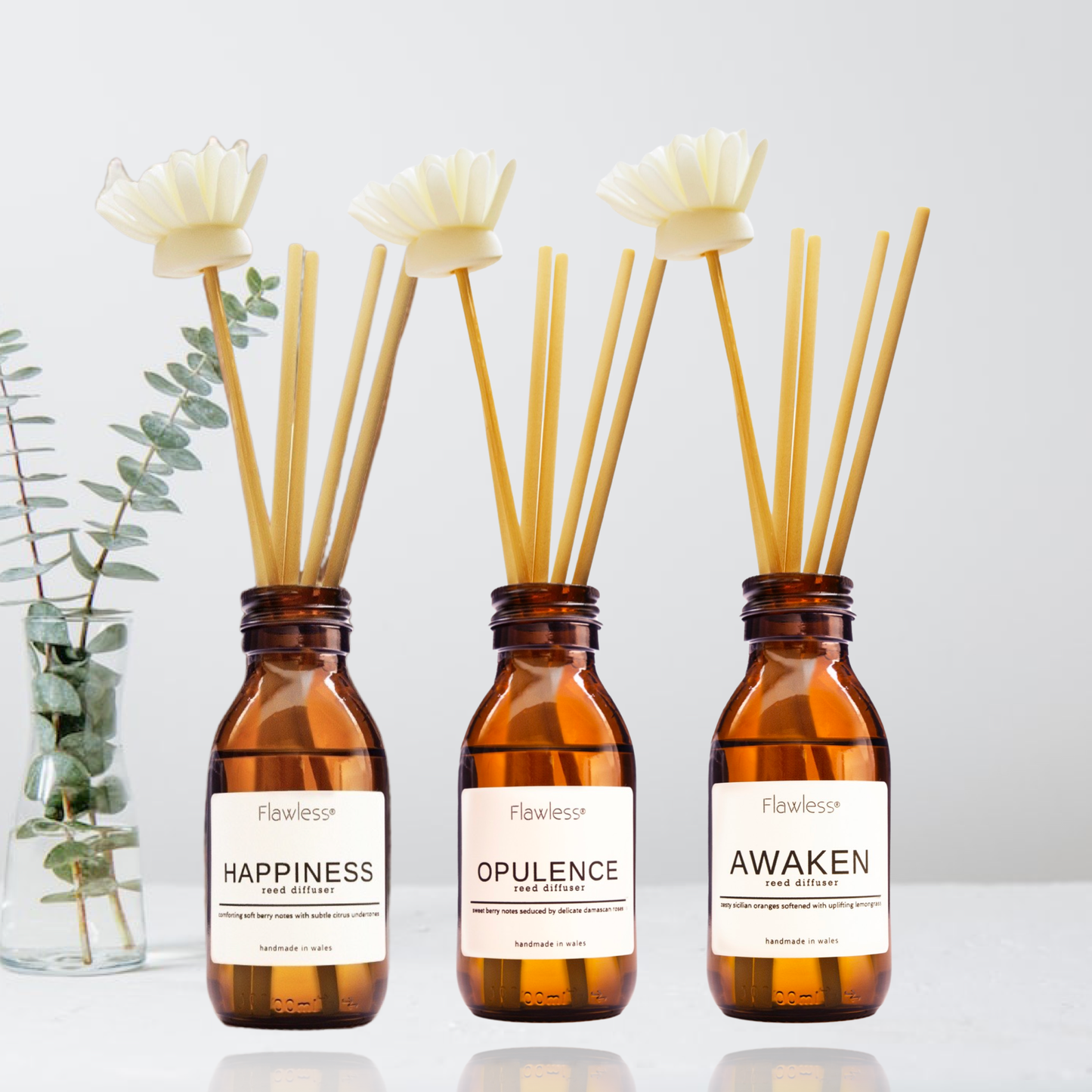 Flawless - Eco-friendly Reed Diffuser- Amazing Home Fragrance. Handmade