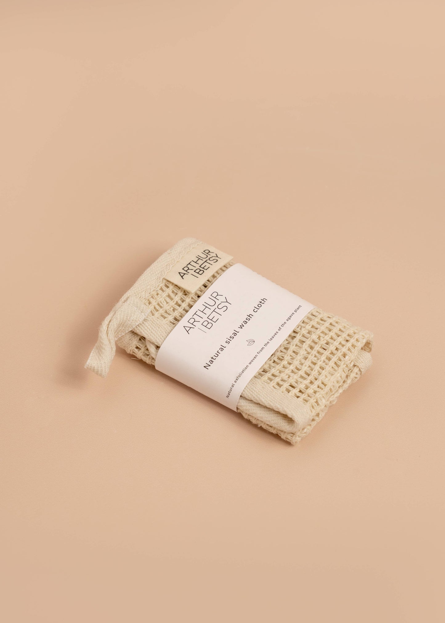 Arthur Betsy - Wash cloth, sisal face cloth, flannel, natural face cloth