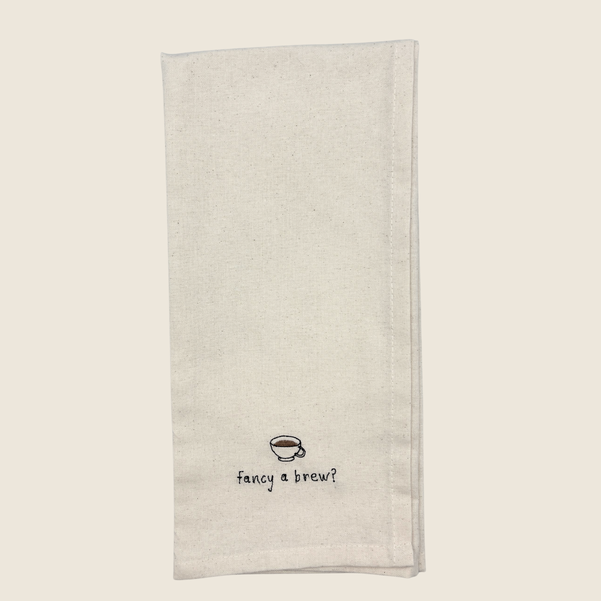 Threads by Jen - Brew Tea towel - TBJ005