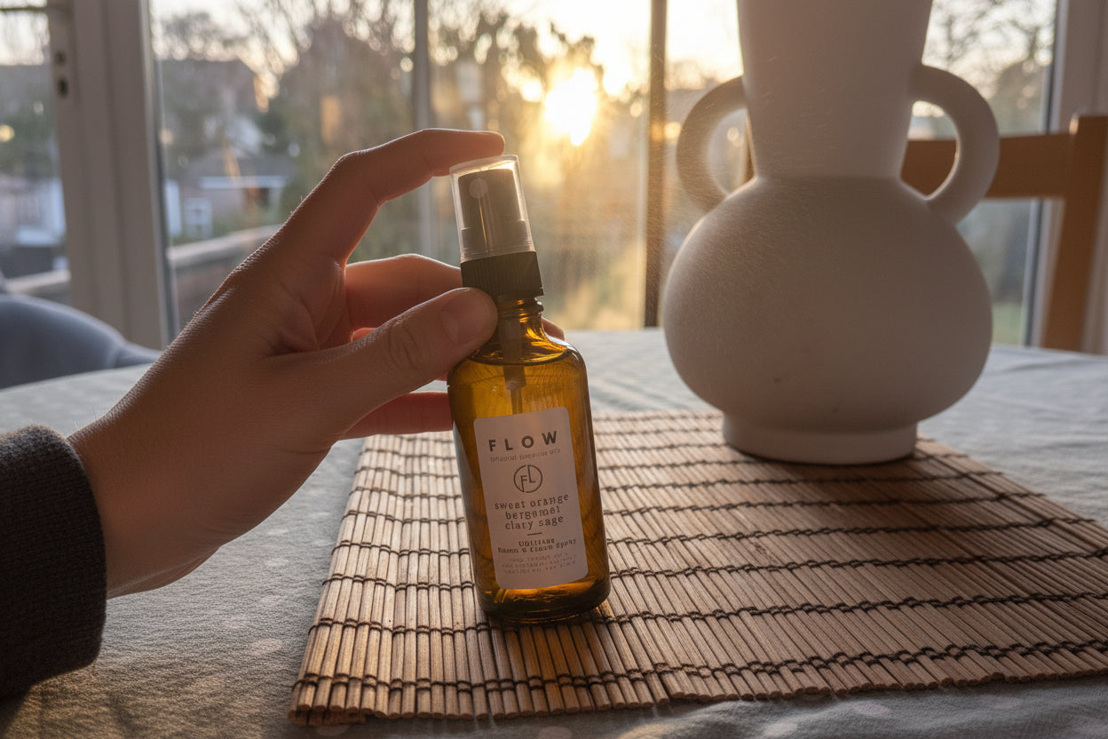 Flow Candles - Essential Oil Pillow Mist (Travel Size)