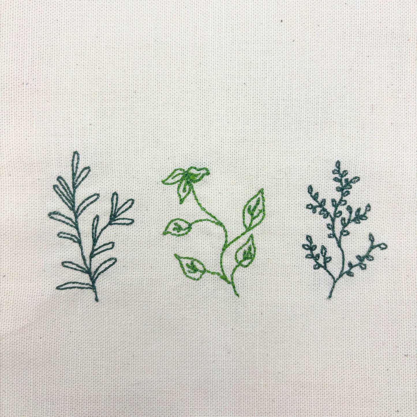 Threads by Jen - Herb Tea towel - TBJ001