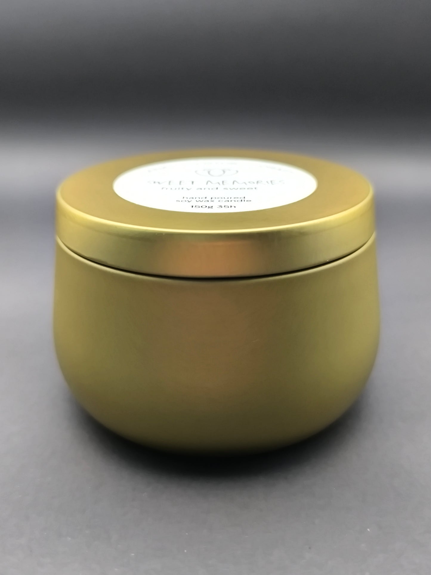 Handmade Scented Soy Wax Candle "Sweet memories"