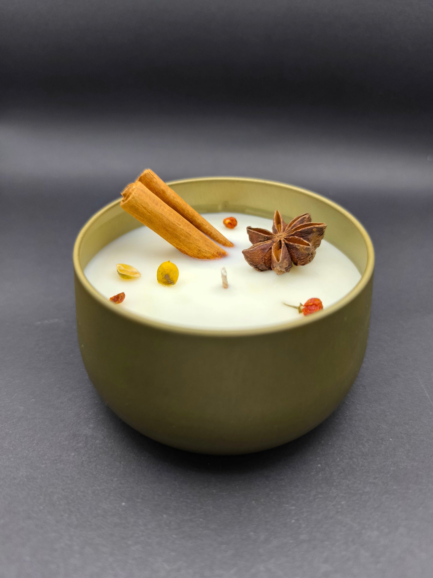 Handmade Scented Soy Wax Candle "Happy Moments" 8 oz