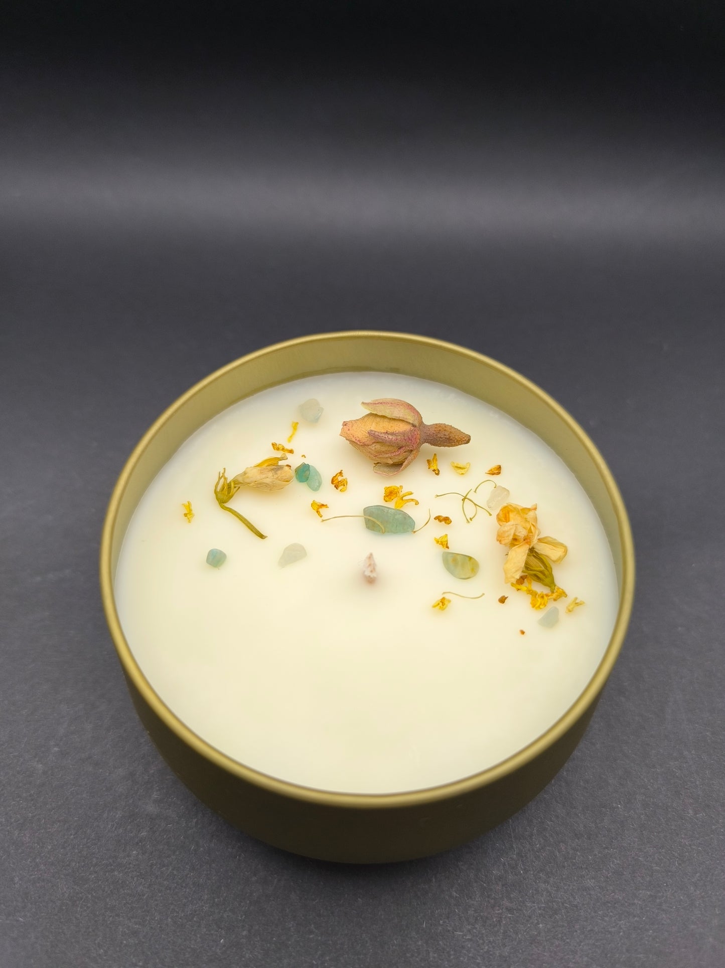 Handmade Scented Soy Wax Candle "Floral Musk"