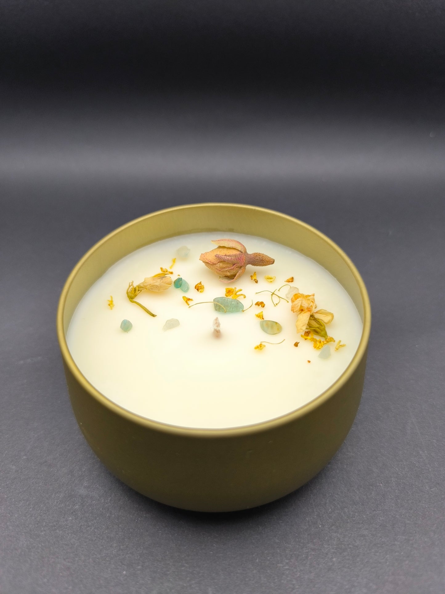 Handmade Scented Soy Wax Candle "Floral Musk"