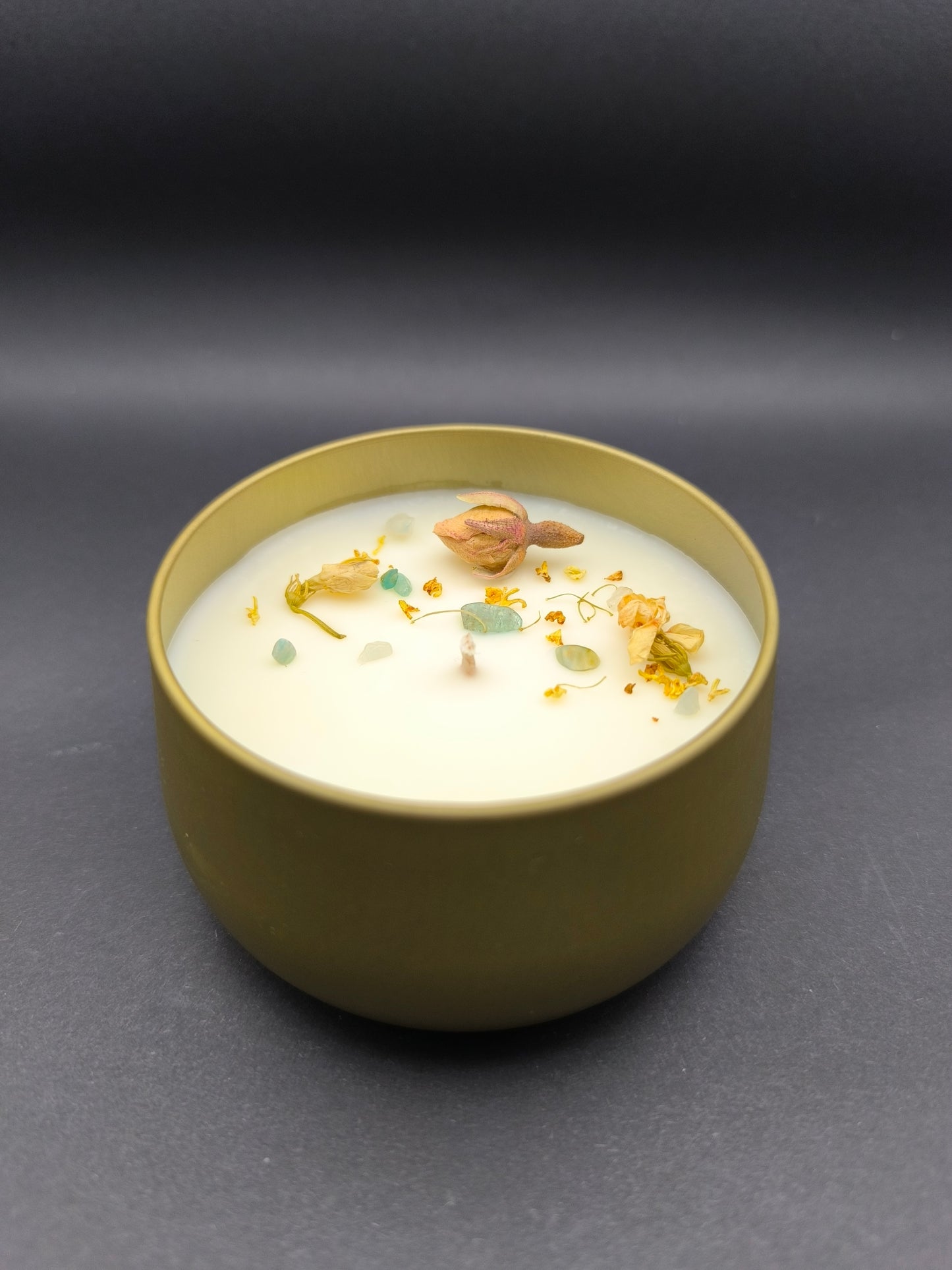 Handmade Scented Soy Wax Candle "Floral Musk"