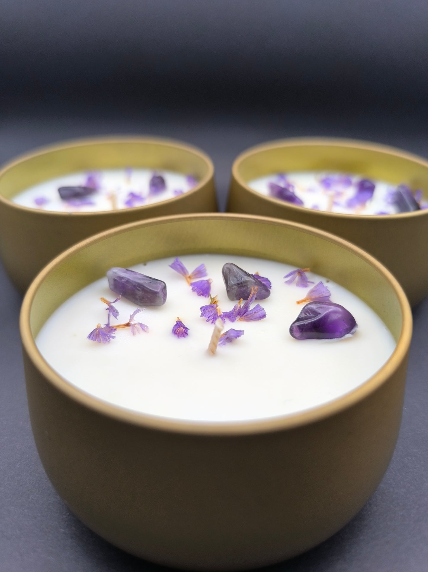 Handmade Scented Soy Wax Candle "Moonlight"