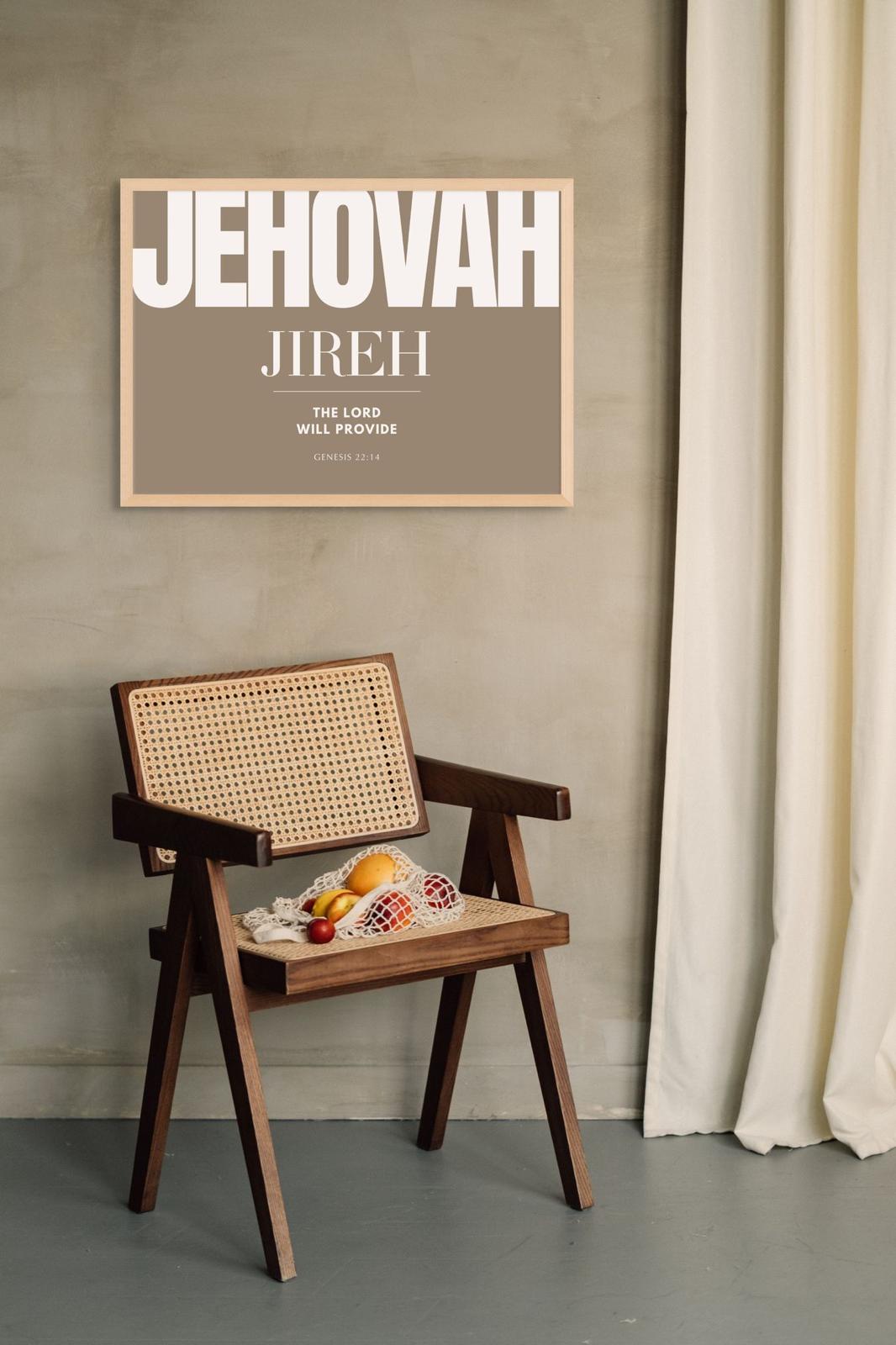 Jehovah Jireh - Poster Print A3