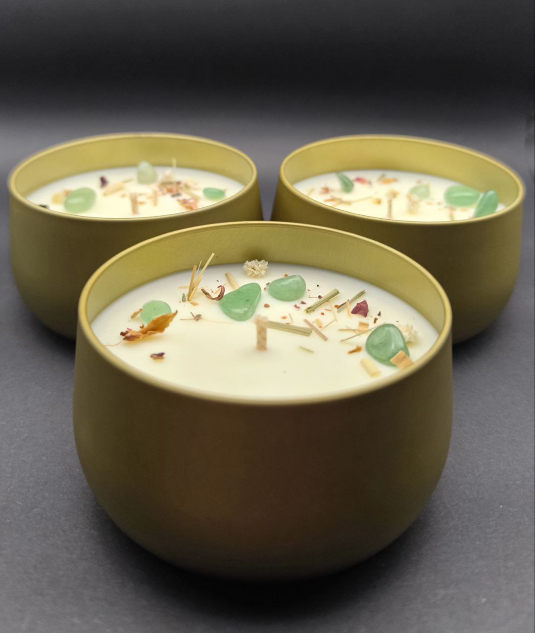 Handmade Scented Soy Wax Candle "Morning Dew"
