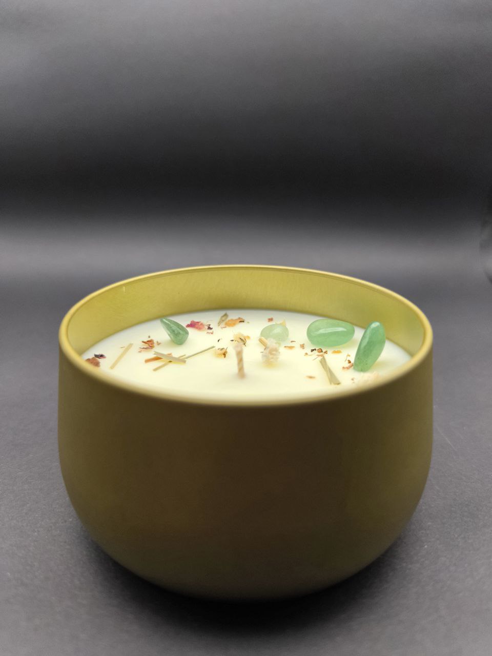 Handmade Scented Soy Wax Candle "Morning Dew"