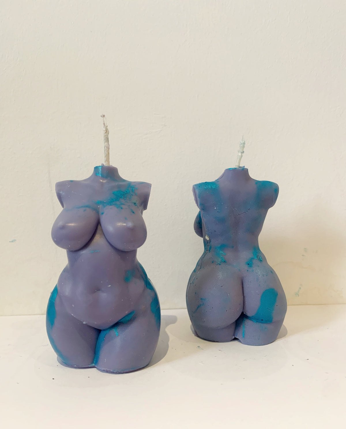 Seka Candles - Dahlia, Curvy Woman Body Torso Candle, Celestial Collection