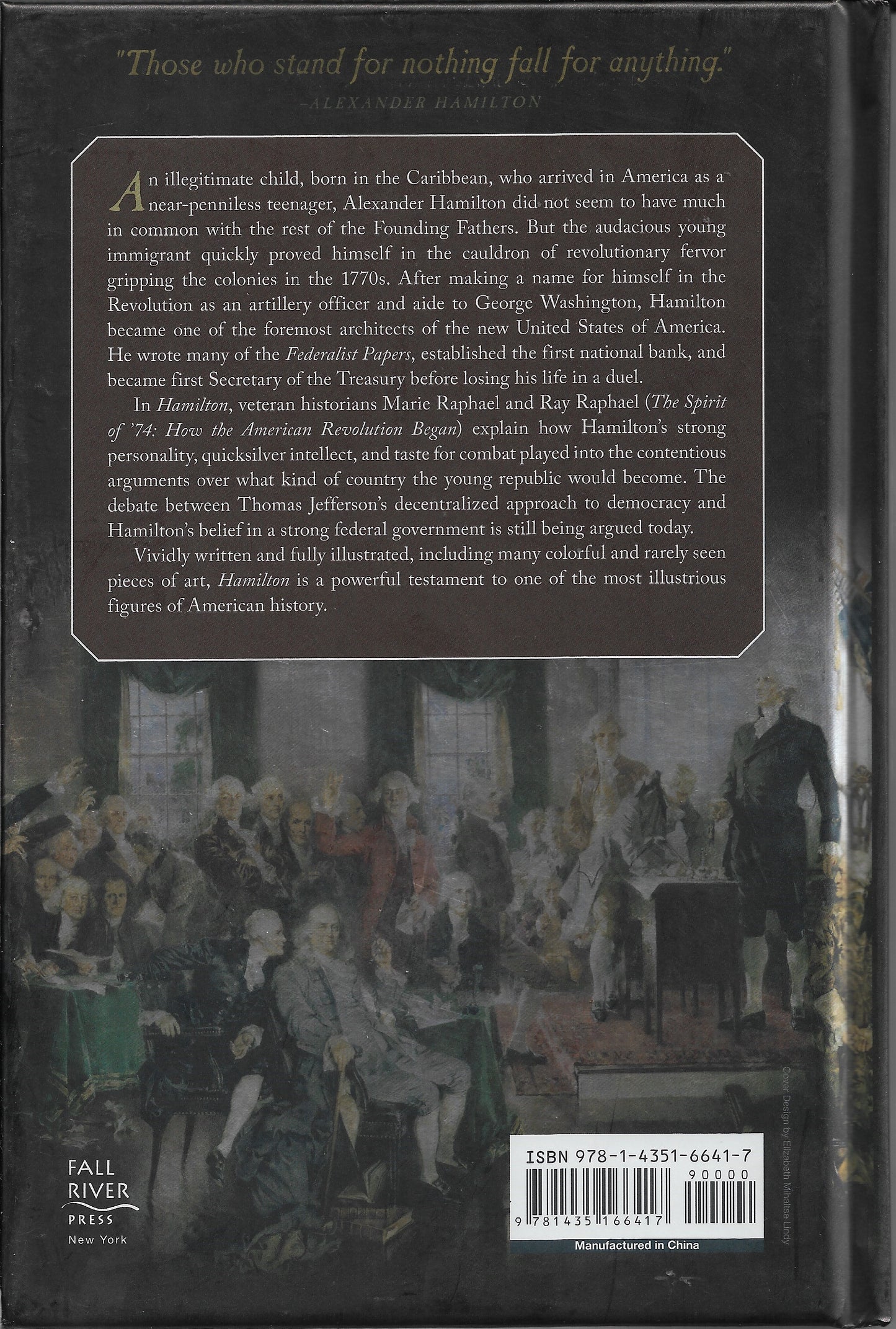 Promoting our Heritage-Hamilton, Founding Father (Hardcover)
