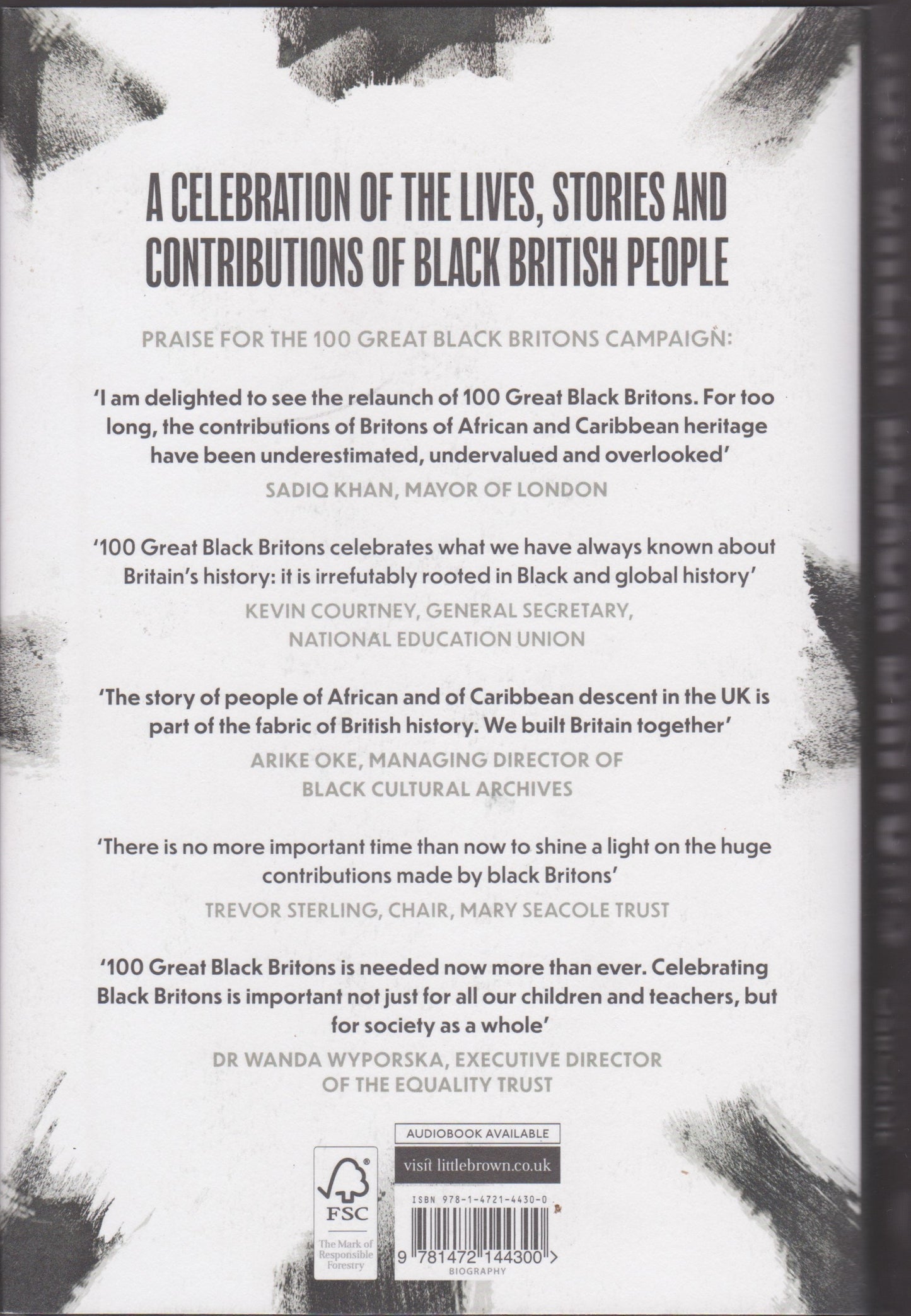 Promoting our Heritage-100 Great Black Britons, Patrick Vernon & Angelina Osbourne (Hard Cover)