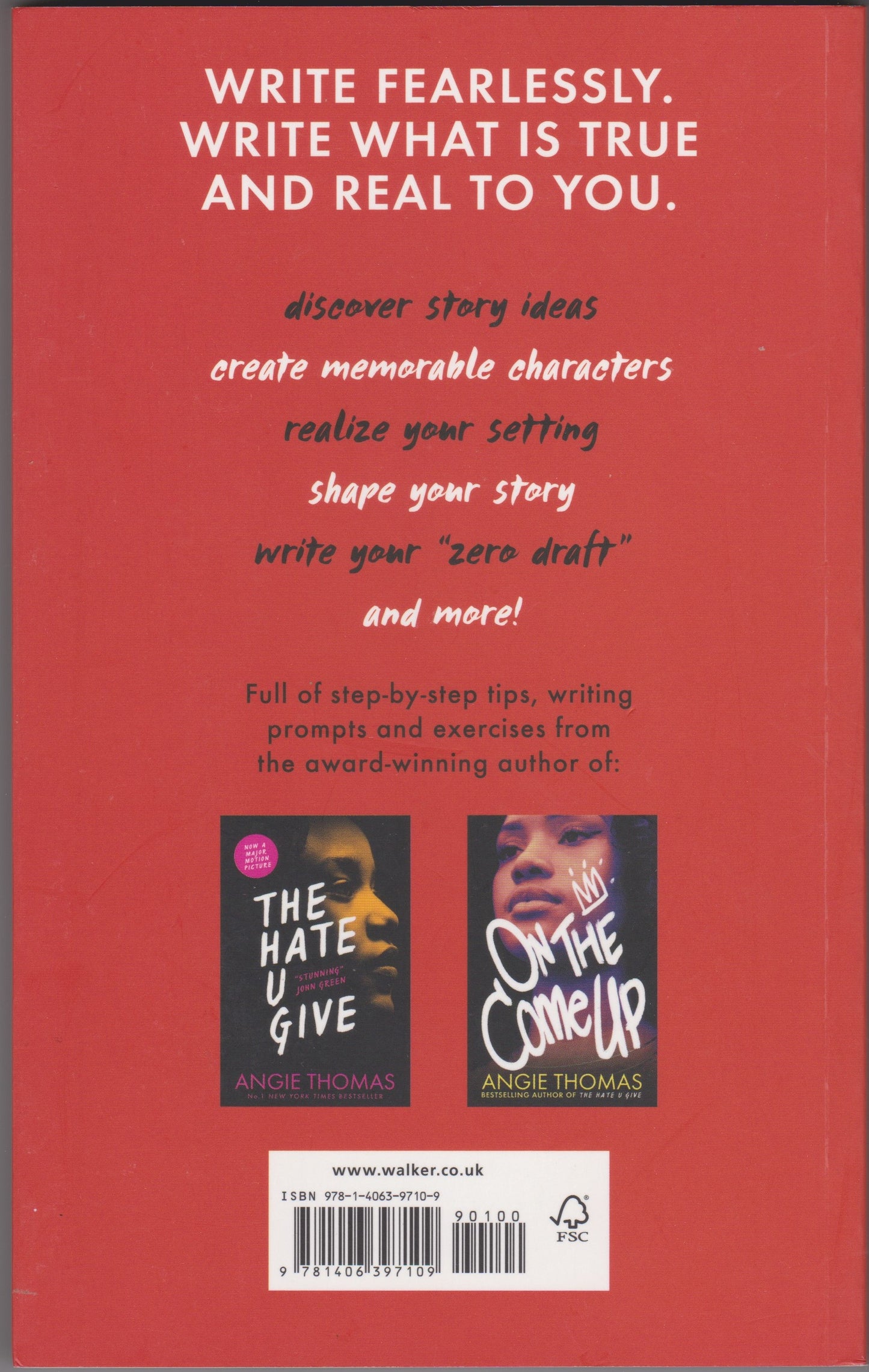 Promoting our Heritage-Find Your Voice; A guided Journal for writing your truth, Angie Thomas