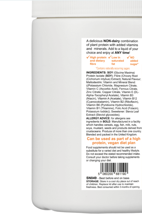 Essential Life - Vegan Vanilla meal shake