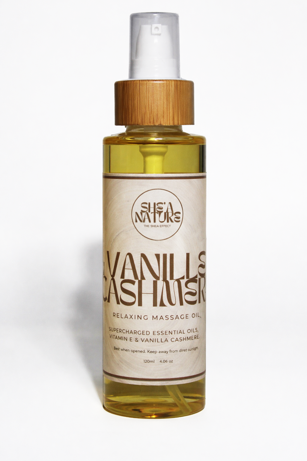 Vanille Cashmere Massage Body Oil