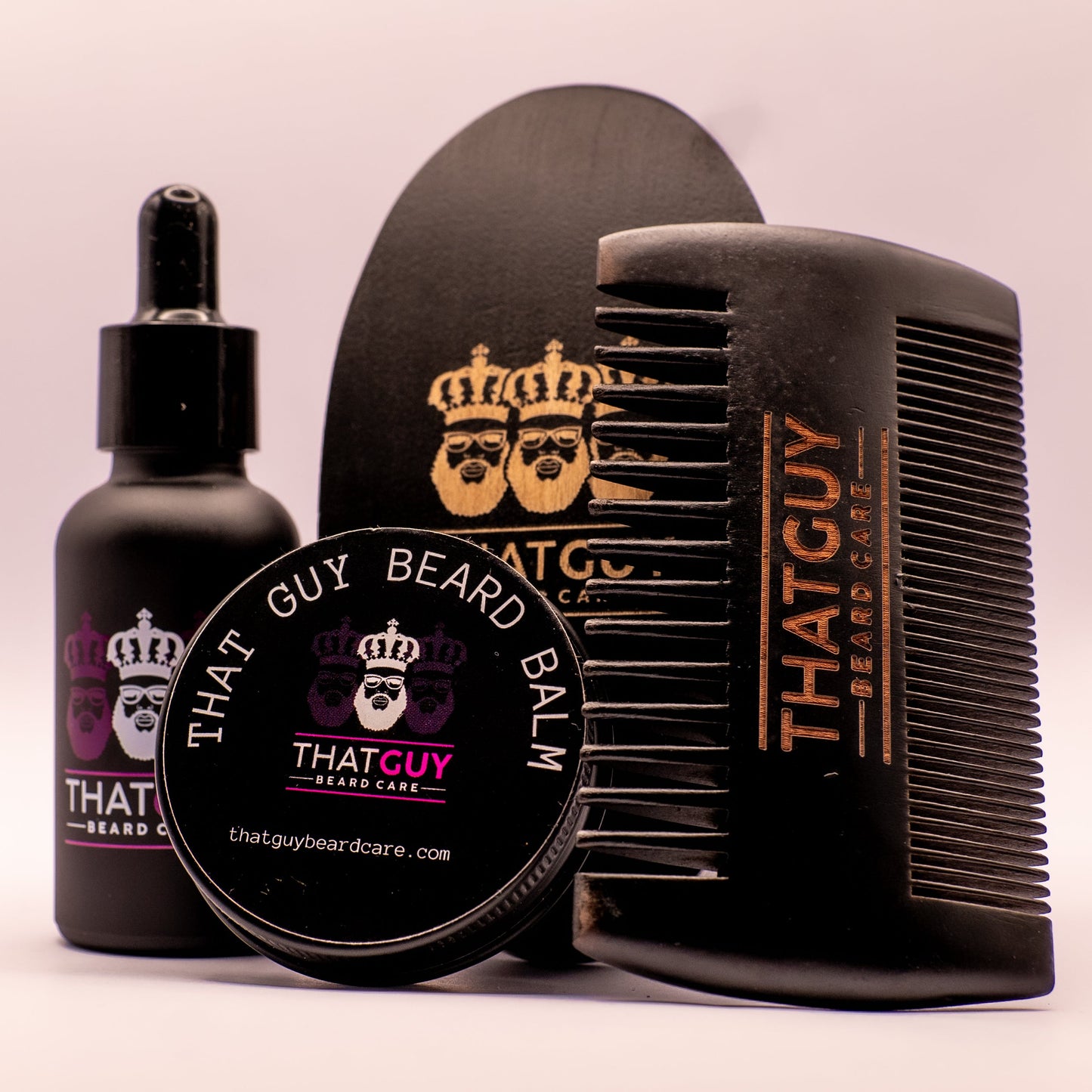 TG Body Care Hair and Beard Gift Set - organic grooming essentials for men
