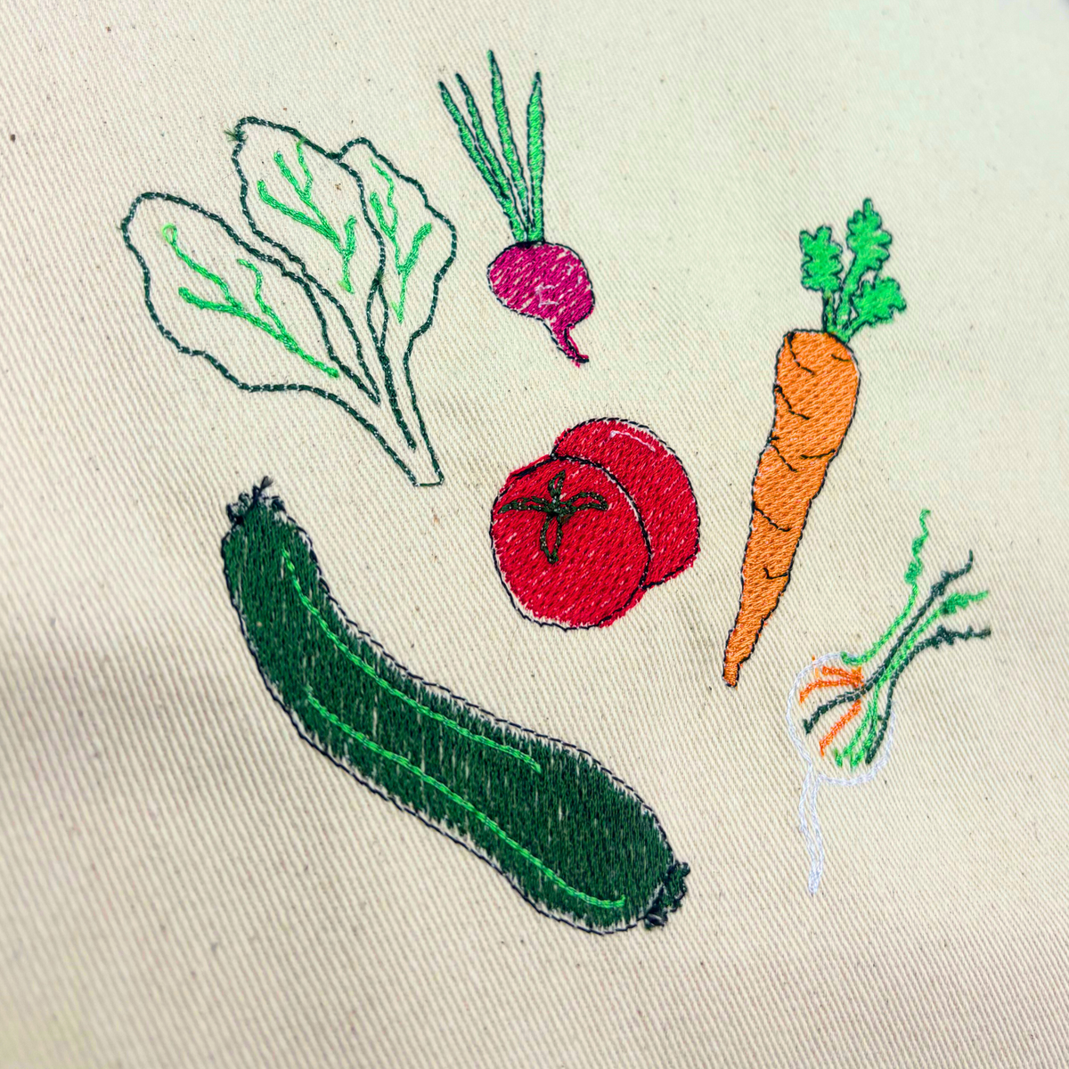 Threads by Jen - Veg Apron - TBJ013