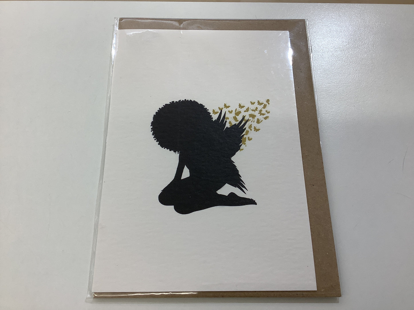 All Shades Cards- Angel on knees