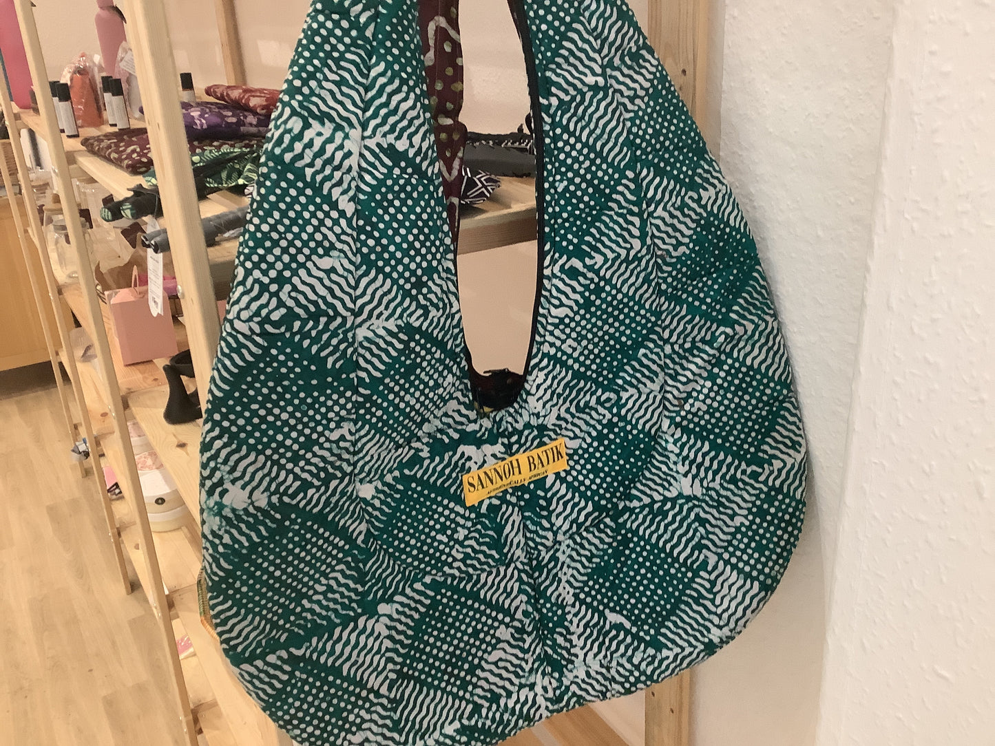 Sannoh Batik Soro Gbema Batik Quilted Crossbody Bag