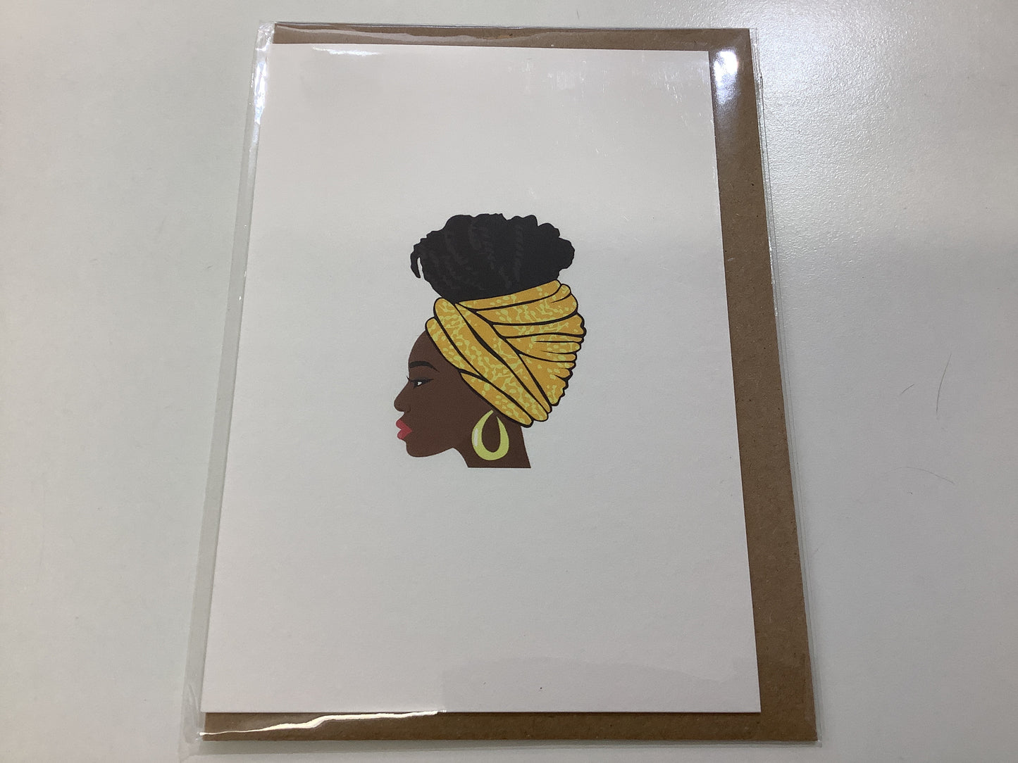 All Shades Cards- Women with Head wrap