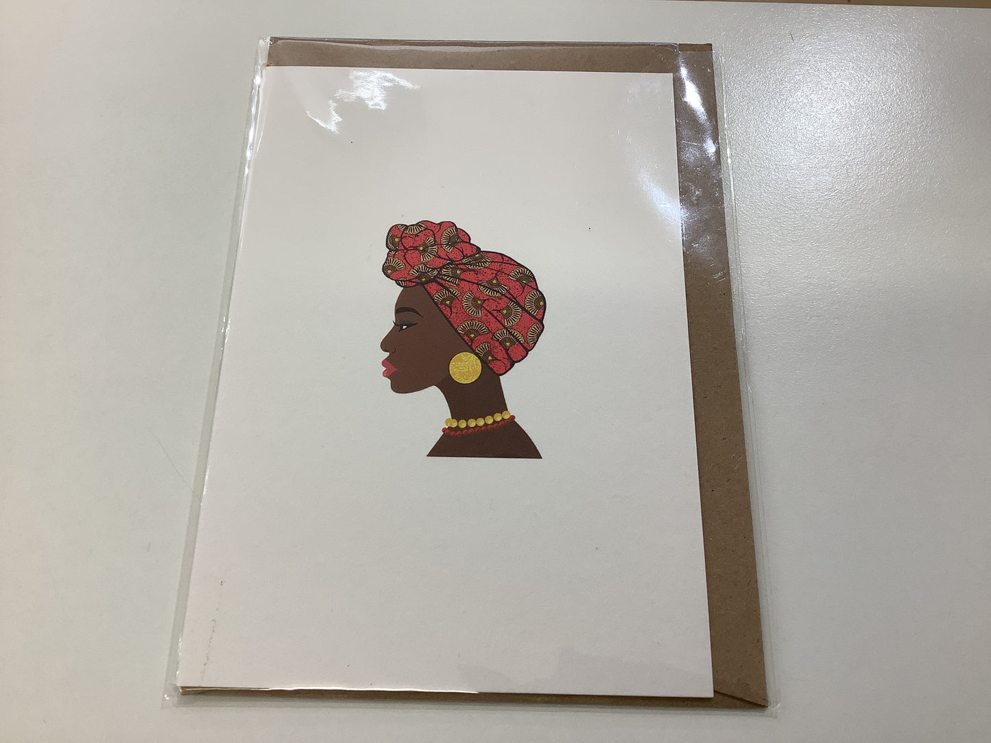 All Shades Cards- Women with Head wrap