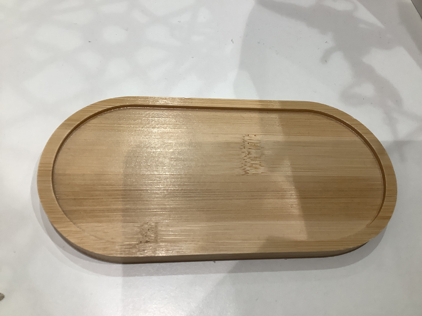 Indespoke Oval Bamboo Wood Serving Platter