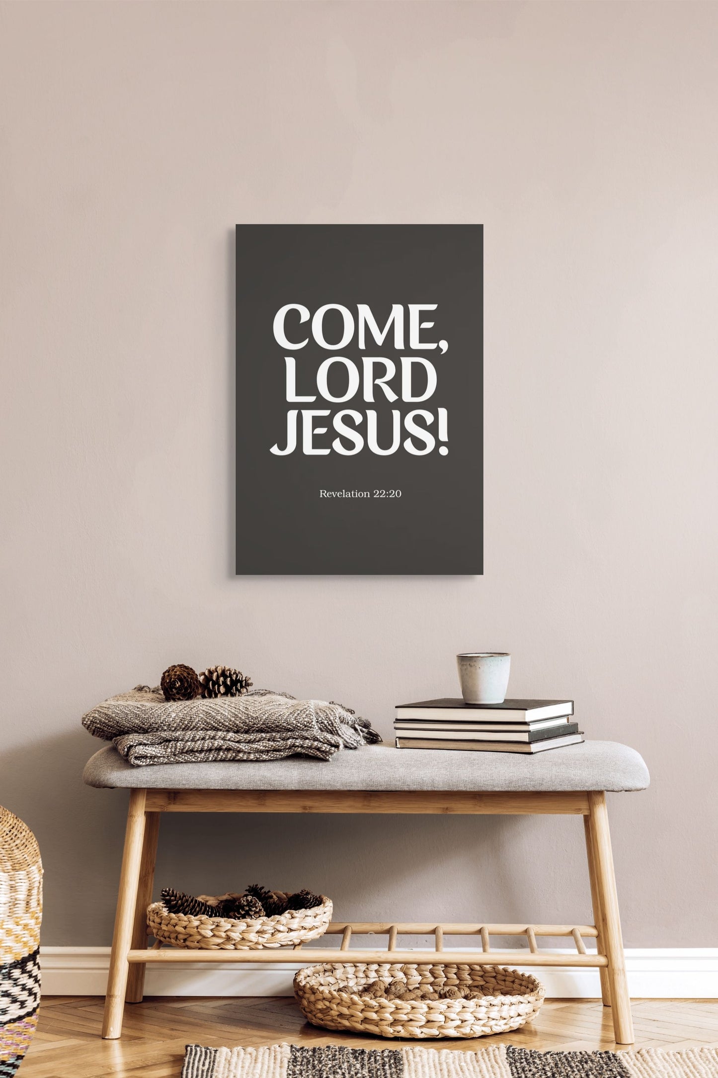 Come Lord Jesus! Christian Poster Wall Art