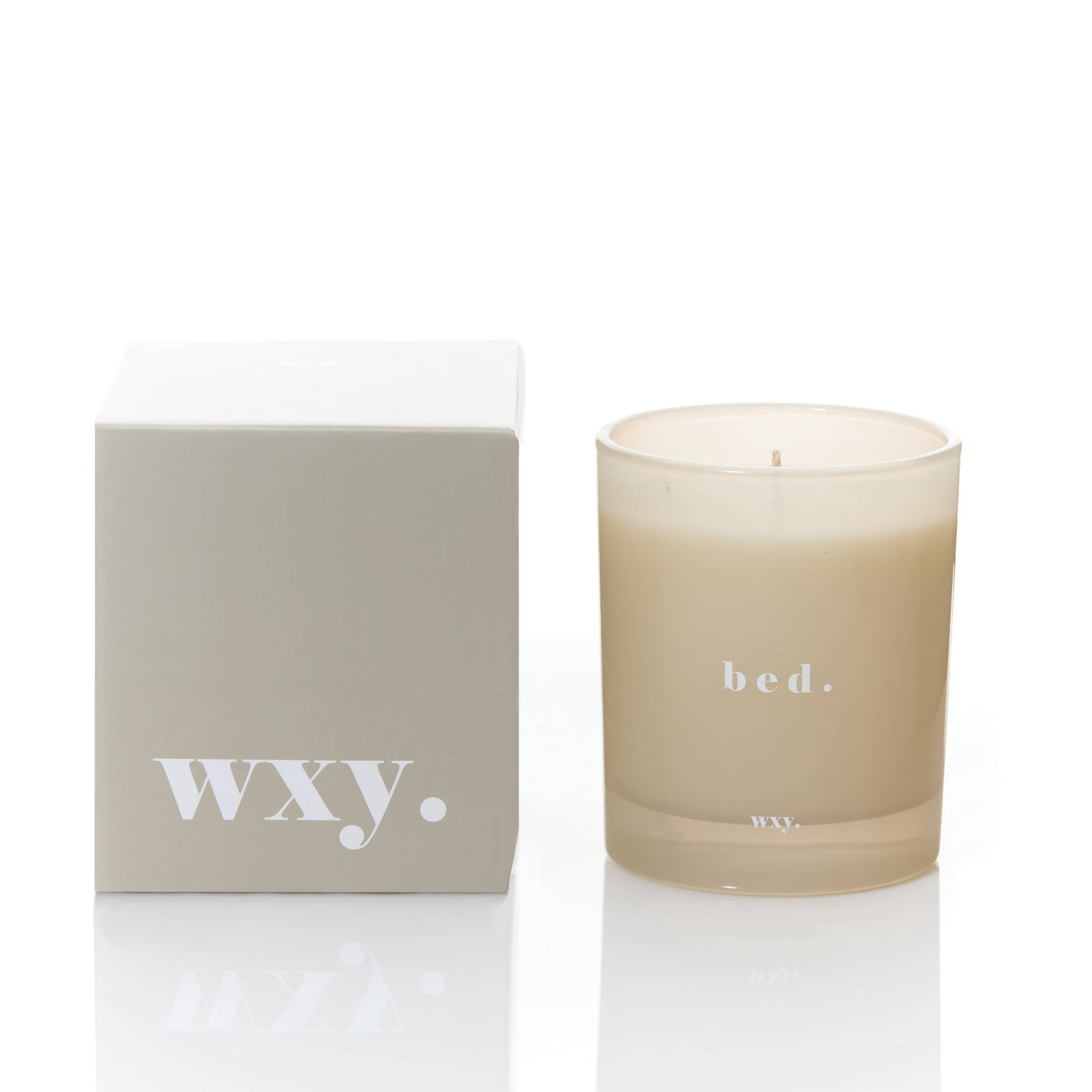 wxy. - Bed 7oz Candle - Warm Musk + Black Vanilla