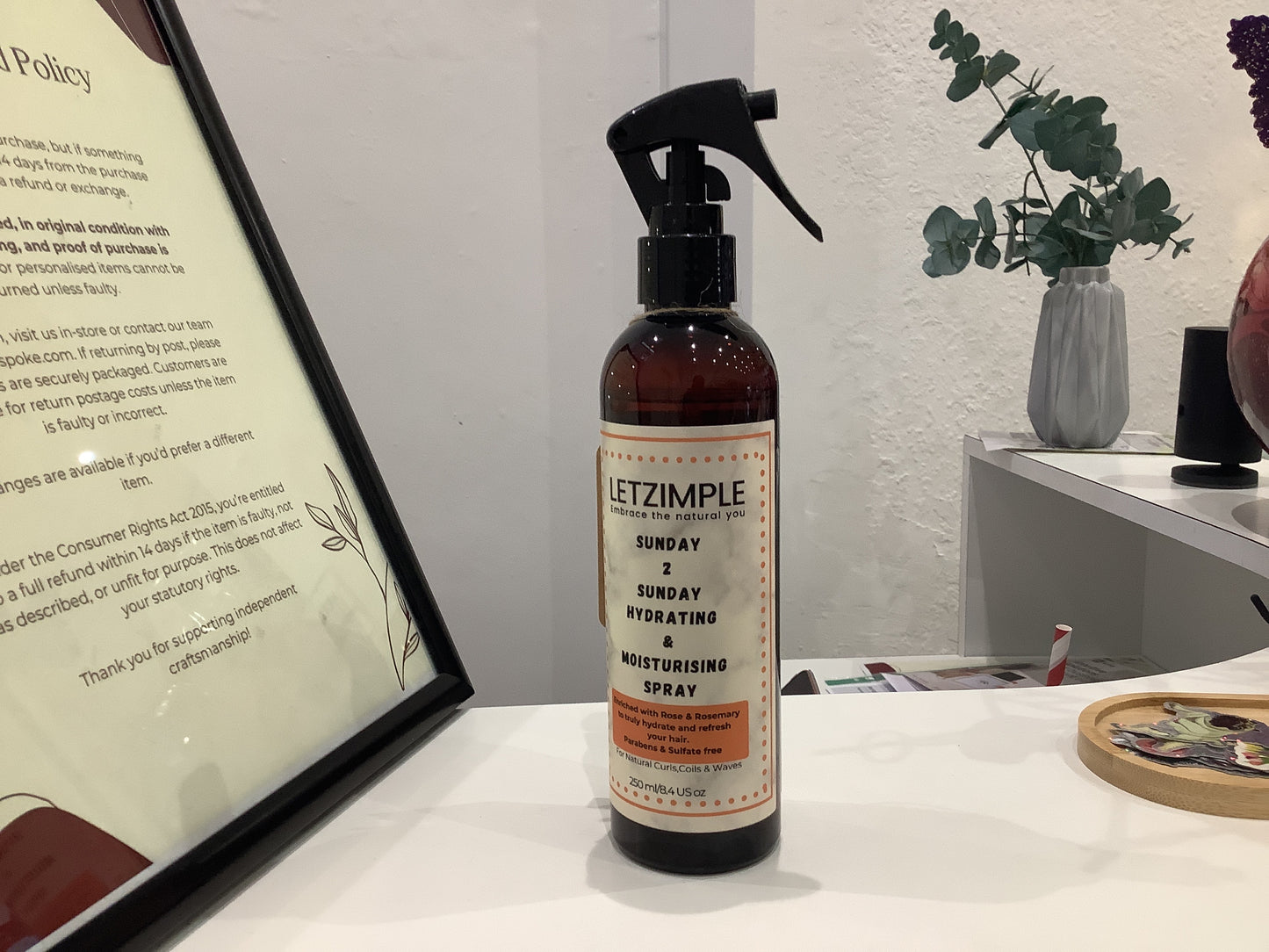 LetZimple - Hydrating & Moisturising Spray