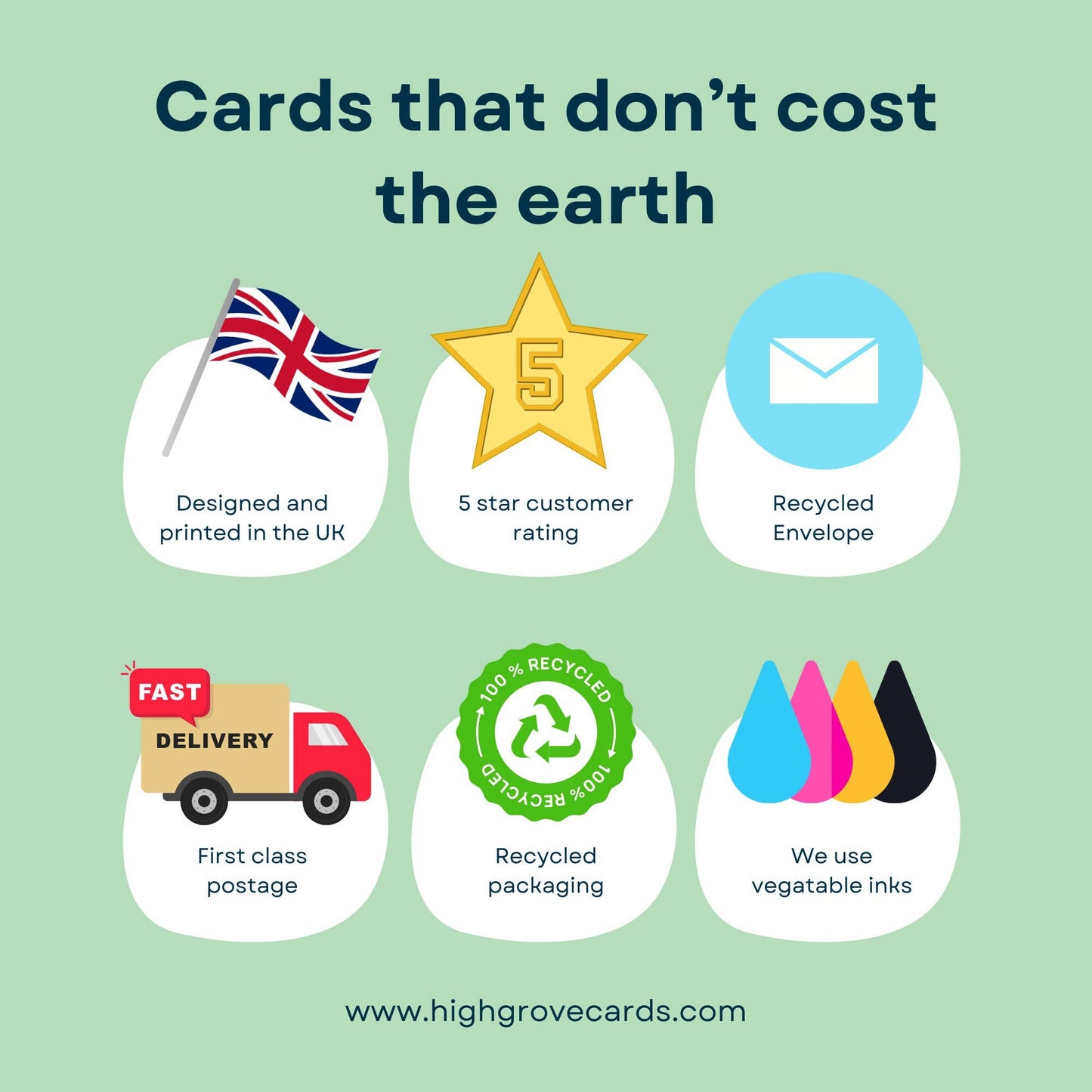 Highgrove Cards - World Is Better With You Birthday Card