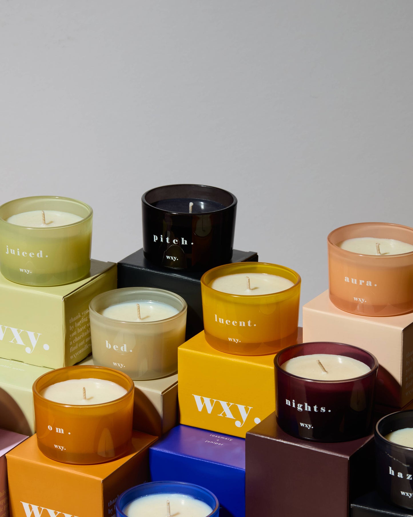 wxy. - Indigo 3oz Candle - Rosemary + Juniper