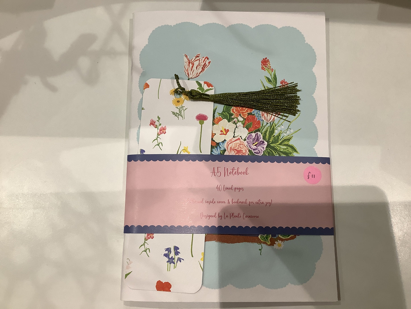 La Plante Carnivore Notebook w/Bookmark