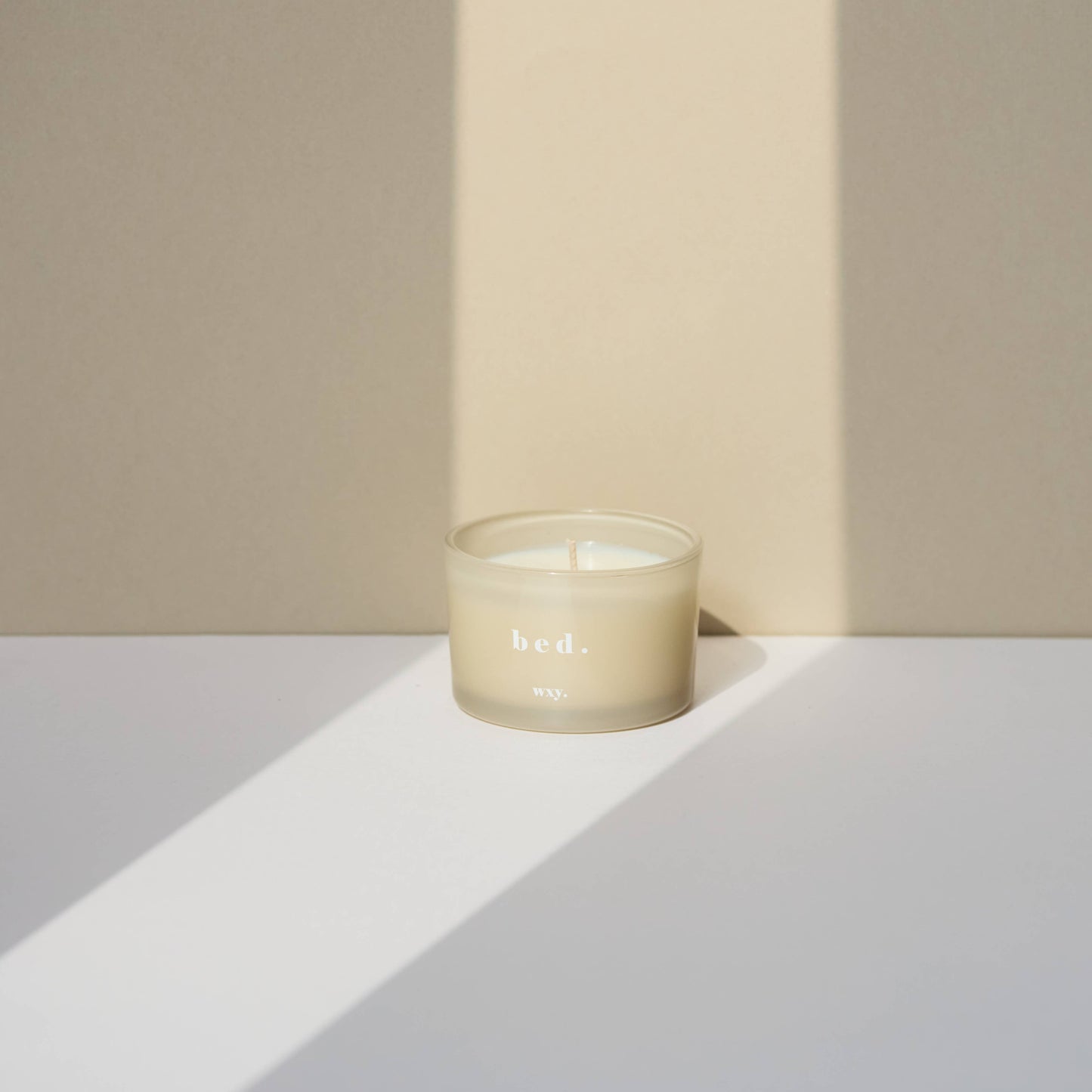 wxy. - Bed 3oz Candle - Warm Musk + Black Vanilla