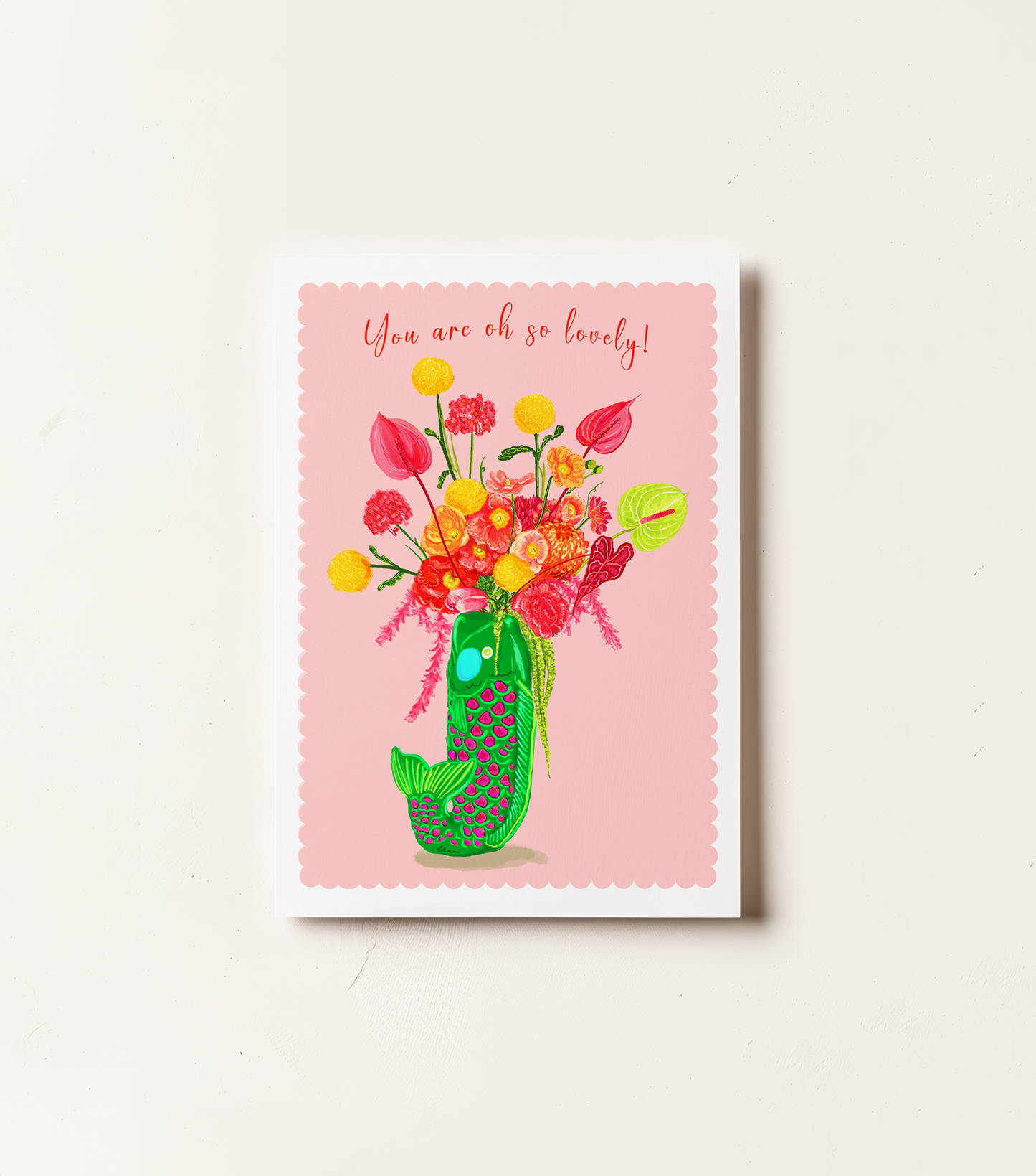La Plante Carnivore Greeting Cards