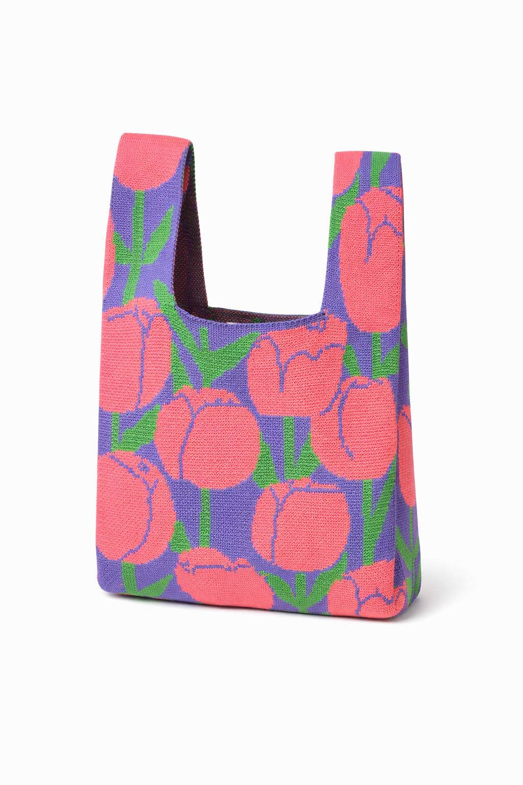 TOKEII KNIT STUDIO - Tulip Daydream -Knitted Bag