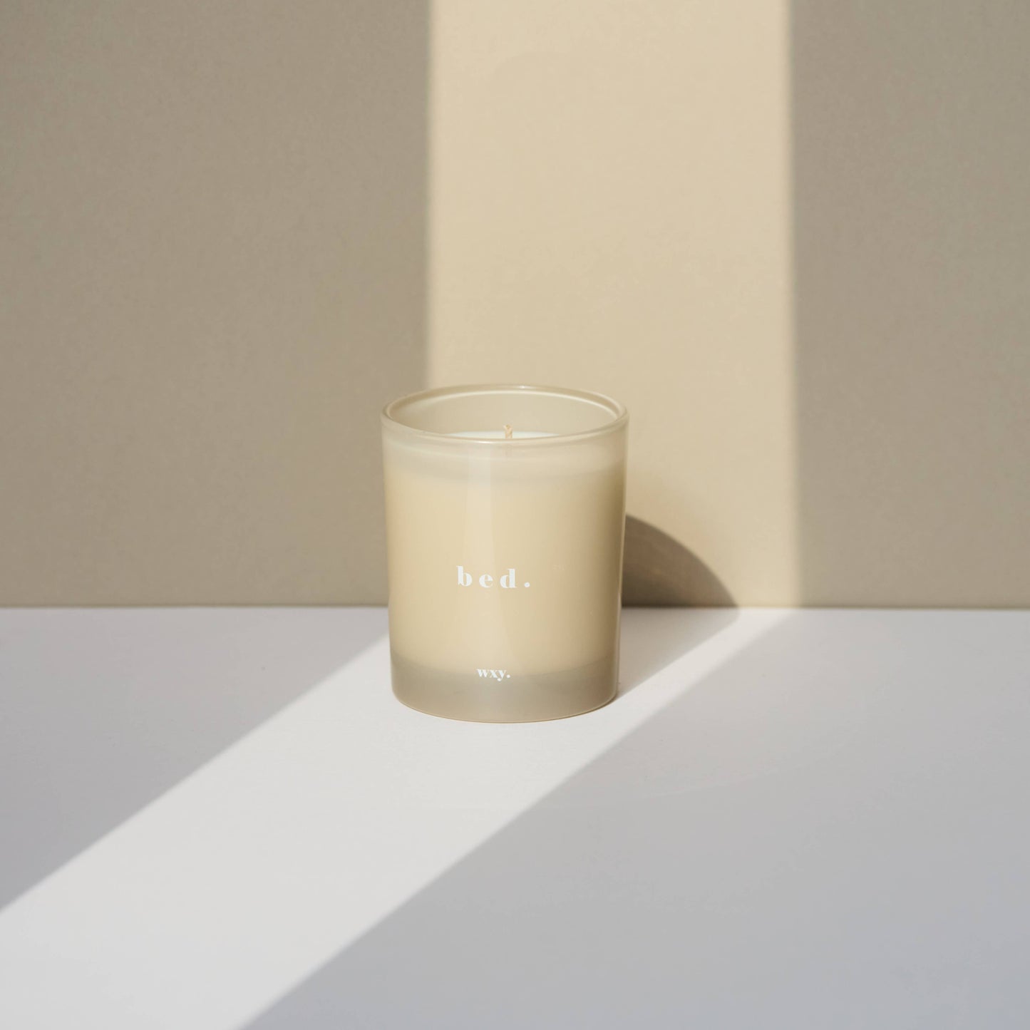 wxy. - Bed 7oz Candle - Warm Musk + Black Vanilla